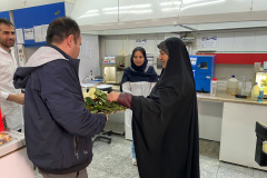 آیین بزرگداشت روز زن در پژوهشکده توسعه صنایع شیمیایی ایران با حضور مشاور امور بانوان رییس جهاد دانشگاهی